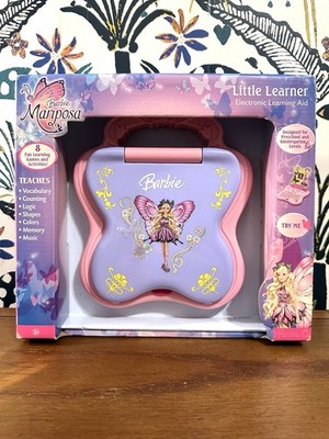 BARBIE MARIPOSA LITTLE LEARNING INTERACTIVE LAPTOP by OREGON SCIENTIFIC MATTEL