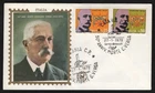 FDC Italy 1972 - 50th Death Giovanni Verga - CANCELLATION of CATANIA