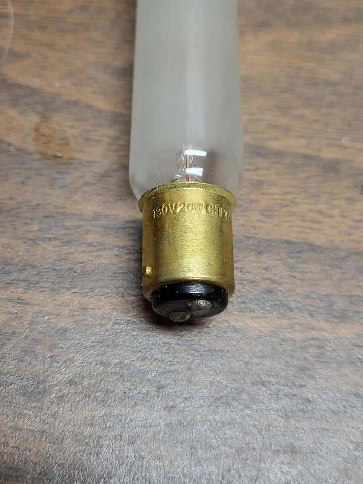 HALCO 9023  20T6-1/2/DCIF 130V LAMP DOUBLE CONTACT BASE FROSTED TUBULAR NEW - Image 2 of 3