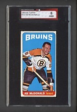 1964-65 TOPPS #16 AB MCDONALD KSA 8 NEAR MINT-MINT