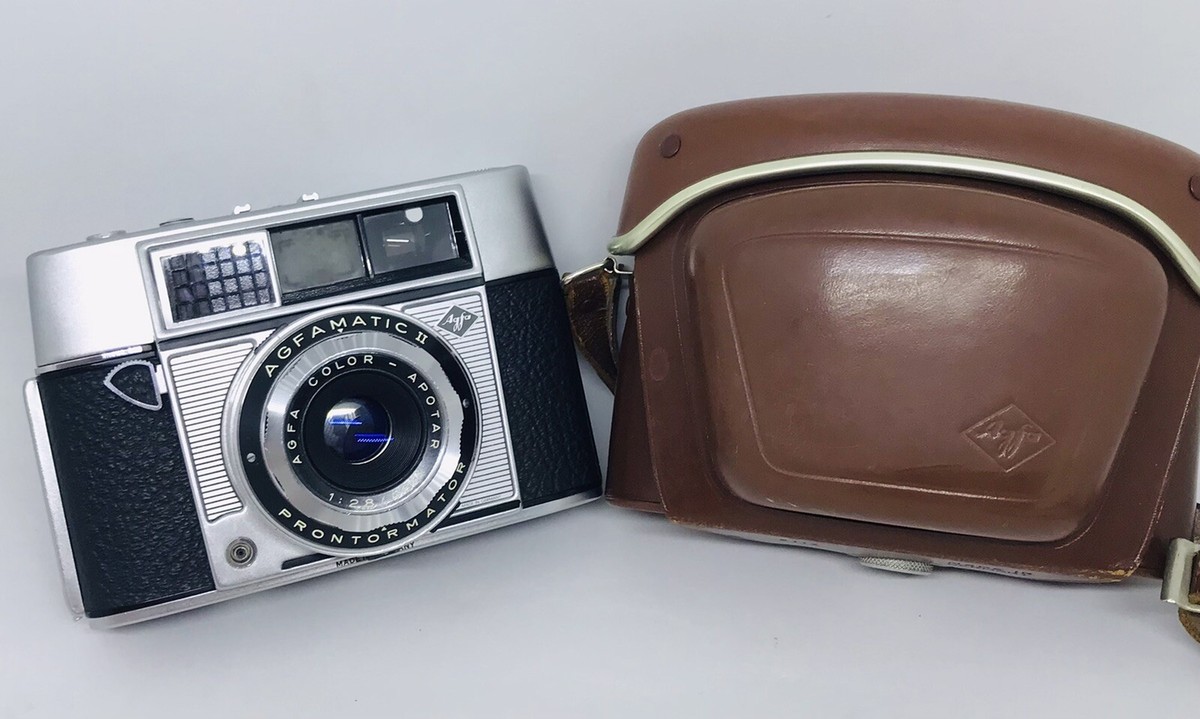 Agfa Optima II 35mm Film Camera Color Apotar 2.8/45