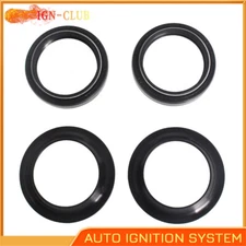 41x53x8 Motorcycle Front Fork Damper Shock 2Pcs Oil Seal & 2Pcs Dust Seal Kit