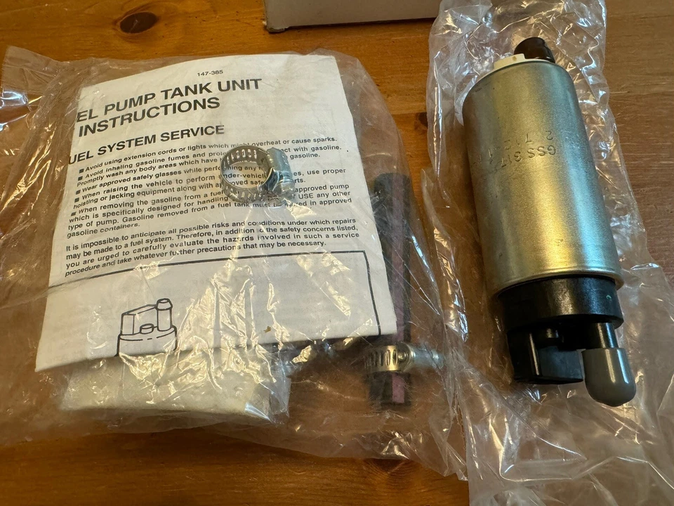 Edelbrock parte #17937 alta presión 255 litros/h bomba de combustible en tanque Acura Integra Foto 2 de 4