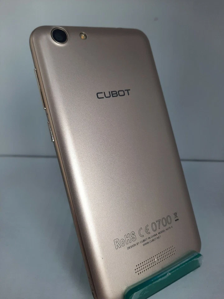 Cubot Note S 5,5" Gold - 2gb RAM 16GB ROM - Bildschirm rissig, schlechter Zustand Ersatzteile - Bild 4 von 4