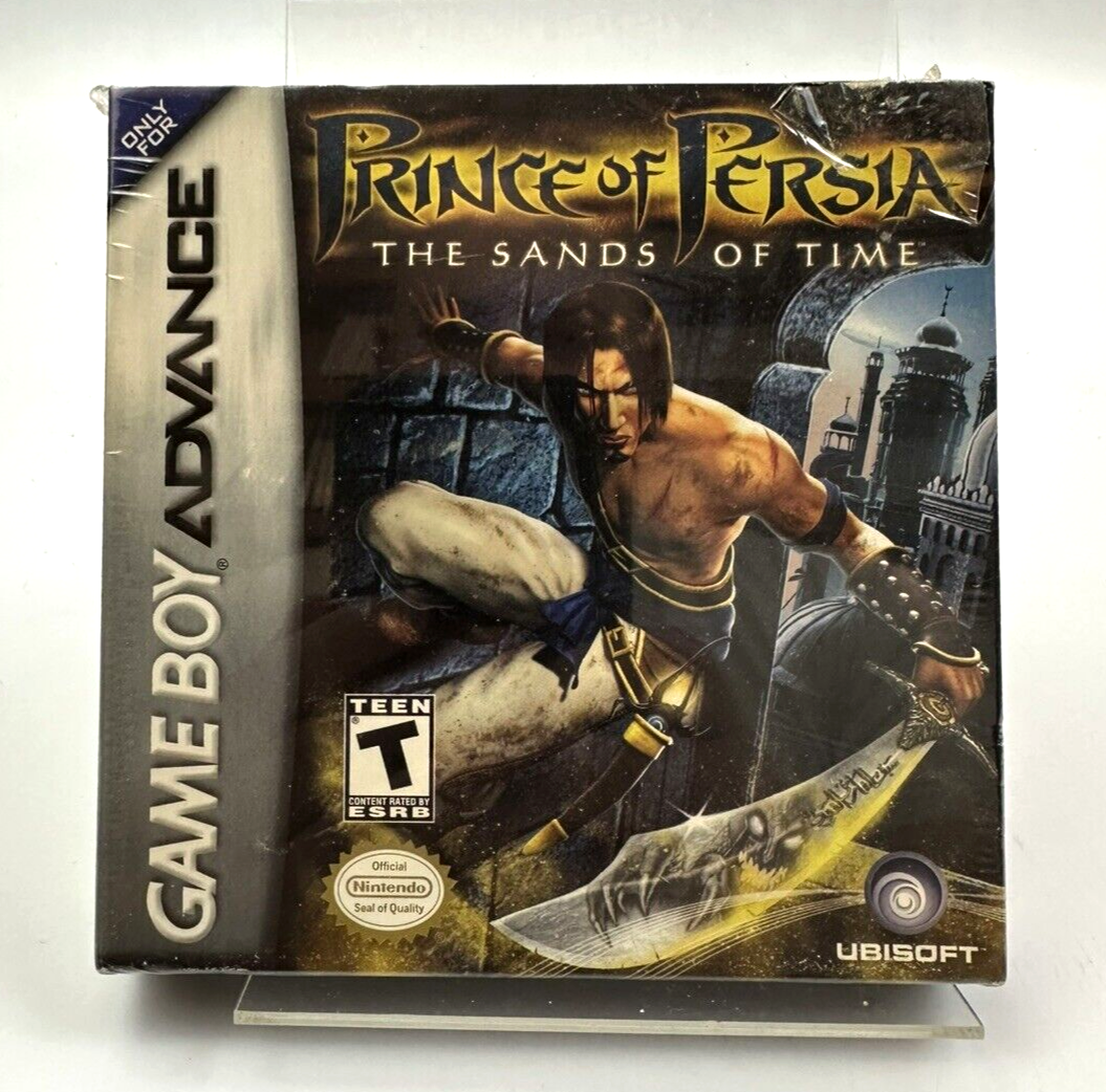 GBA Prince Of Persia The Sands Of Time, New Factory Sealed - **Flaw**