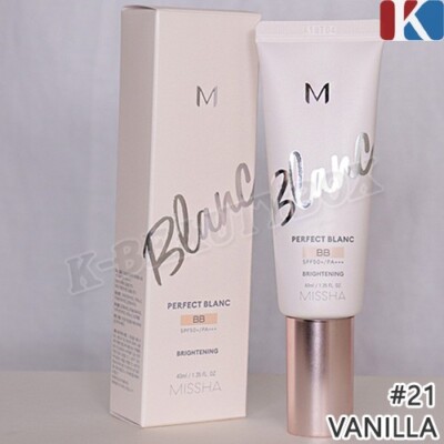 MISSHA M Perfect Blanc BB SPF 50+ PA+++ 40ml #21 Vanilla Korean BB K-Beauty NEW