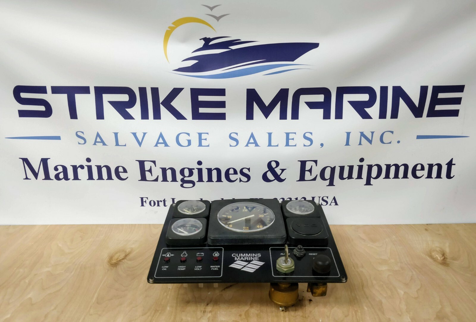 Cummins 4981738, OEM Analog Marine Instrument Panel, 24V | eBay 