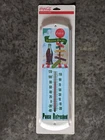 17 Inch Coke Coca Cola Palm Springs Metal Vintage Style Thermometer Made in USA