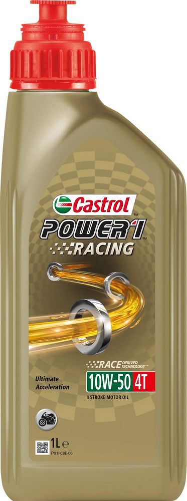 573068 Olio Power 1 Racing 10W-50 4T 1L