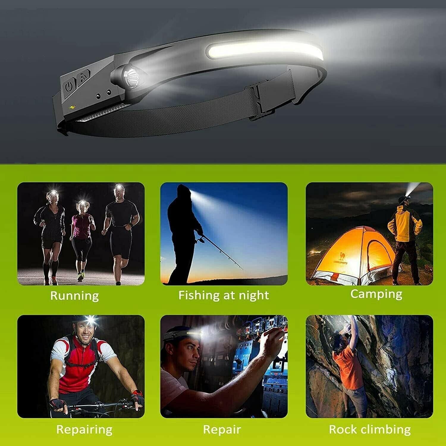 Delfi Strip Lamp Pro 230° Wide Beam Led Everlyte Headlamp Flashlight