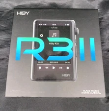 Hiby R3 II Digital Audio Player High-Resolution Music Player with Box Used
