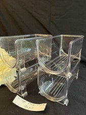 plexiglass wine bottle holders stackable
