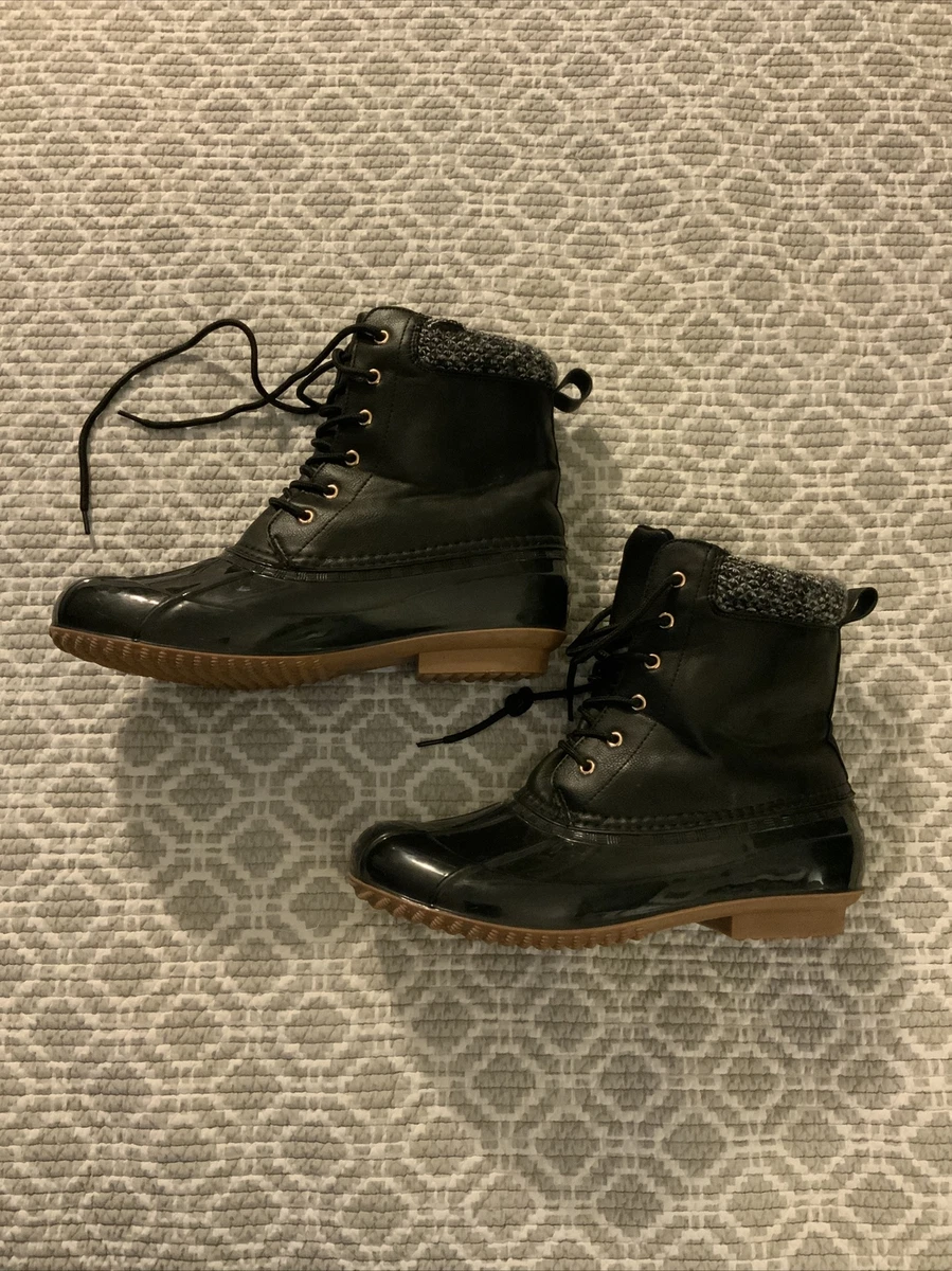 Shoedazzle duck store boots