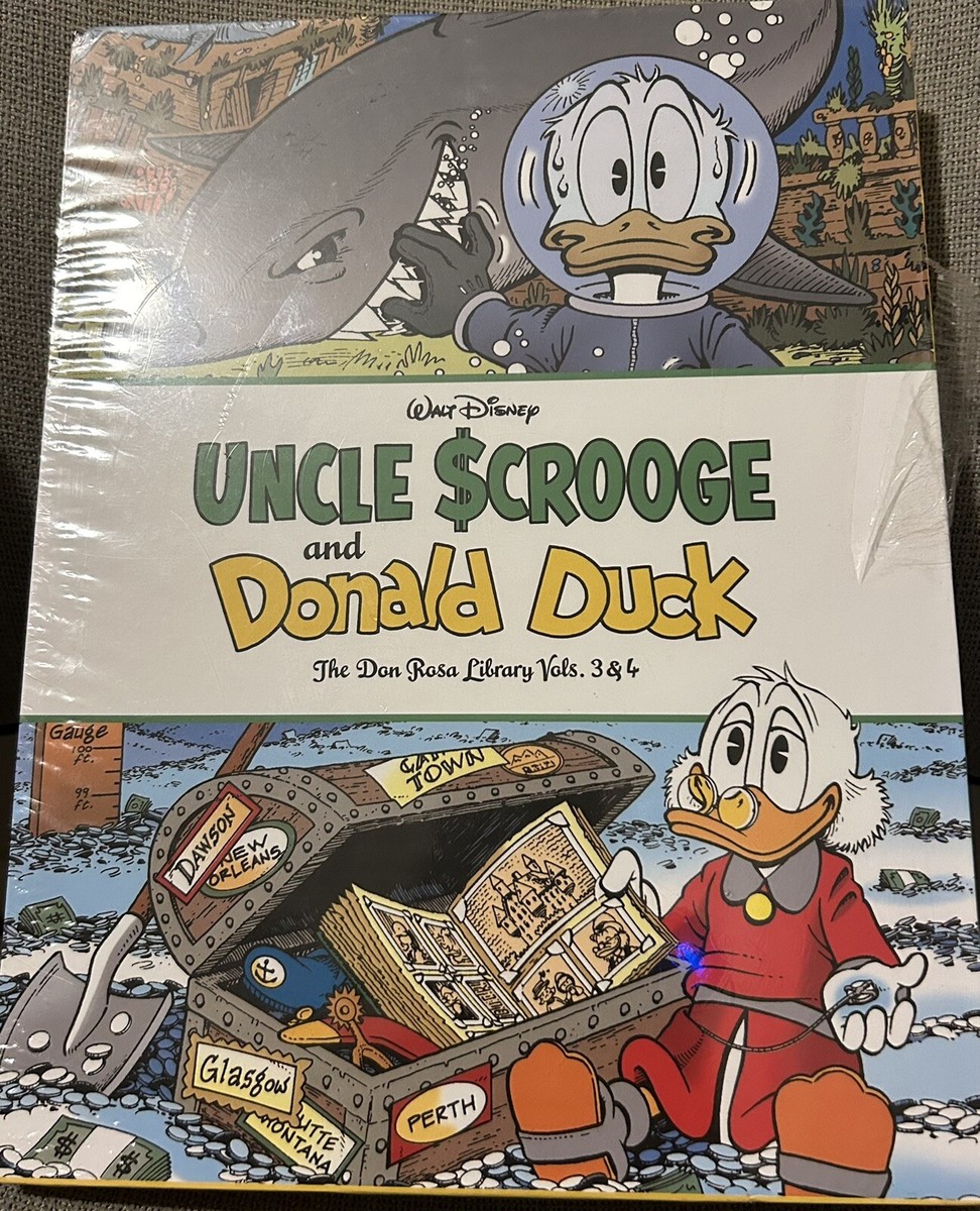 洋書 The Don Rosa Library Vols. 3&4 The Don Rosa Library, Vol. 3 & 4: Walt Disney s Uncle Scrooge