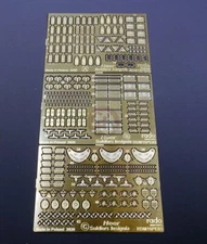 Rado 1/16 (120mm) German Heer WWII Soldier's Insignia Set [Photo-etch] RDM16PE03