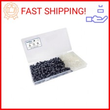 Safety Eyes for Amigurumi Crochet 8mm 5/16" 100Pcs - RuWfpz Doll Stuffed Animal