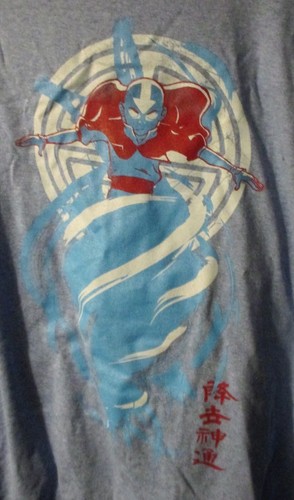 LootCrate - The Last Airbender Blue Short Sleeve T-Shirt - Size 3XL - NEW - Picture 2 of 2