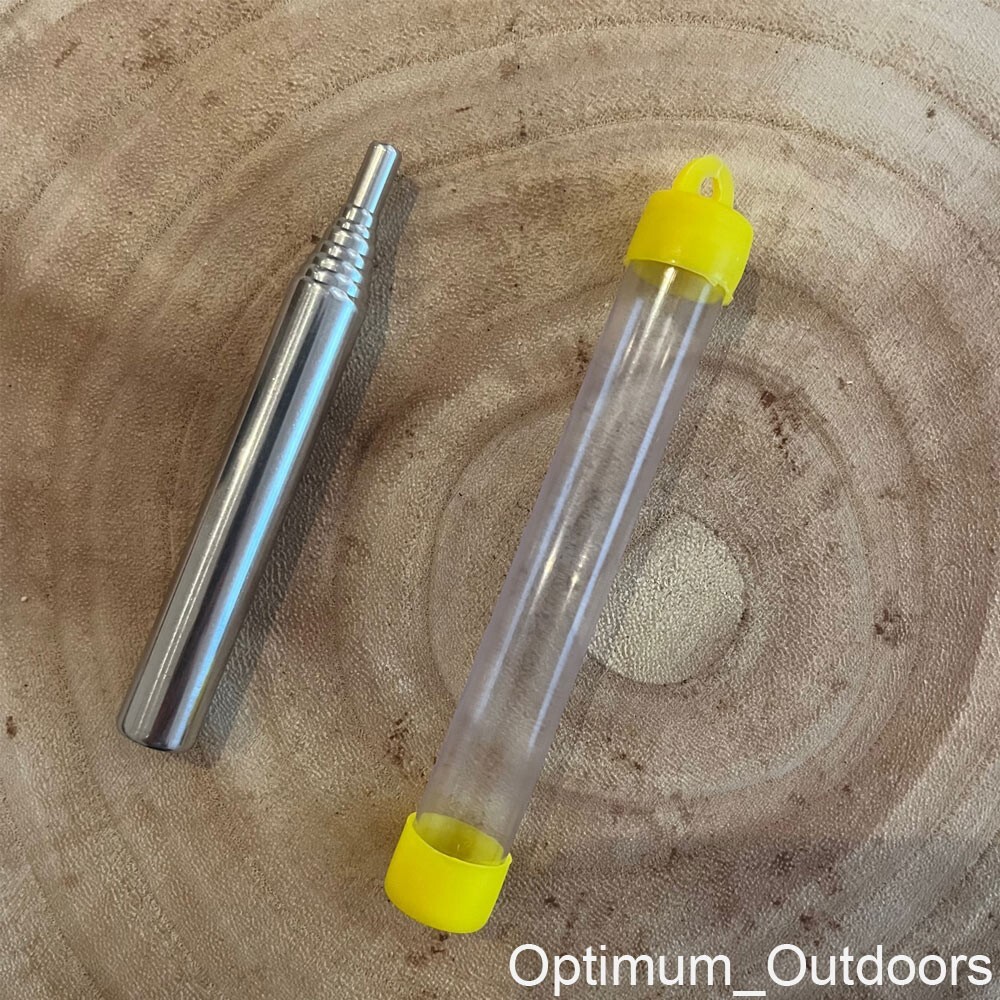 Pocket Telescopic Bellows Fire Starter Blow Straw Bushcraft Campfire Camping UK eBay