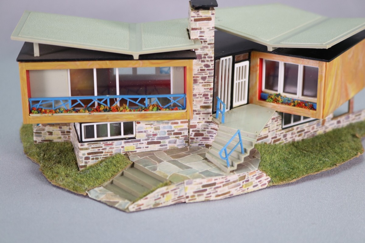 FALLER HO B-271 MAQUETTE VILLA ARCHITECTE DU TESSIN MAISON RESIDENTIELLE MODERNE EUR 49,90 - FR