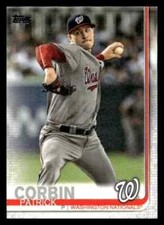 2019 Topps # 510 PATRICK CORBIN Washington Nationals World Series Champions!