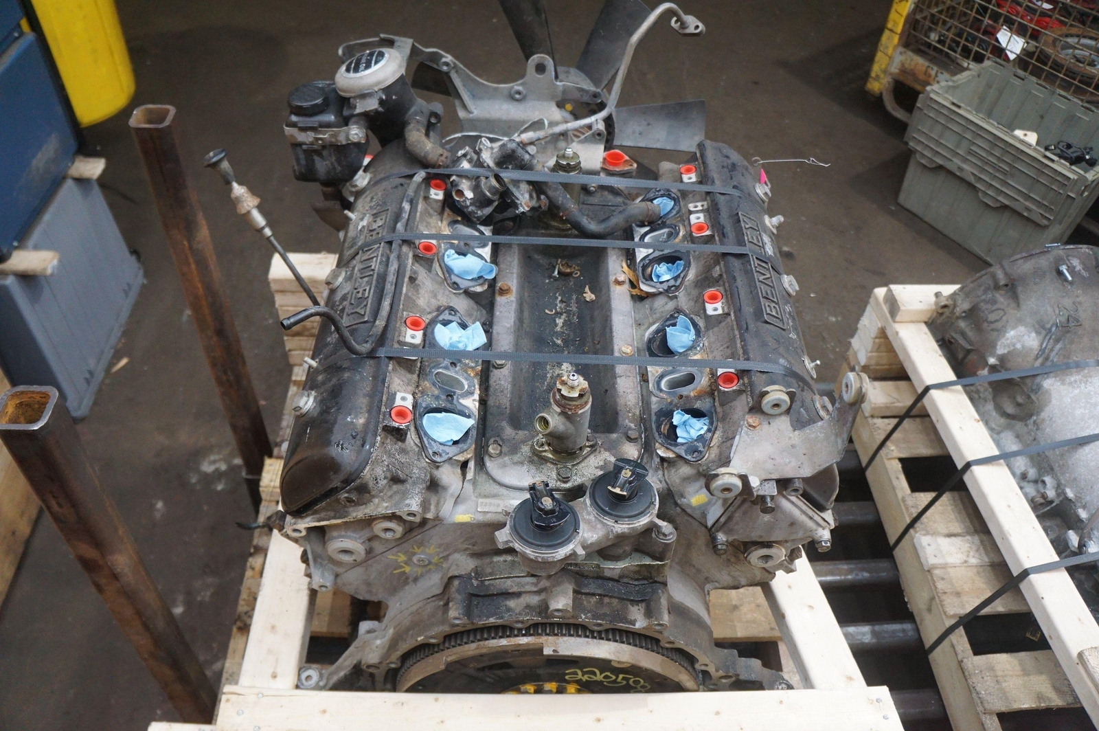 6.75L Turbo V8 Engine Long Block Bentley Turbo R Mulsanne S Brooklands 1990-92