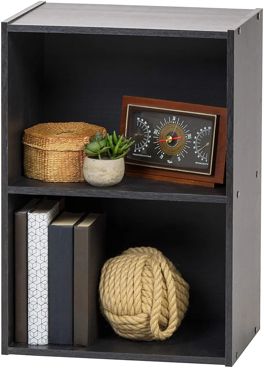 Small Bookshelf Bookcase Shelf Tier Book Storage Narrow Wall Tall