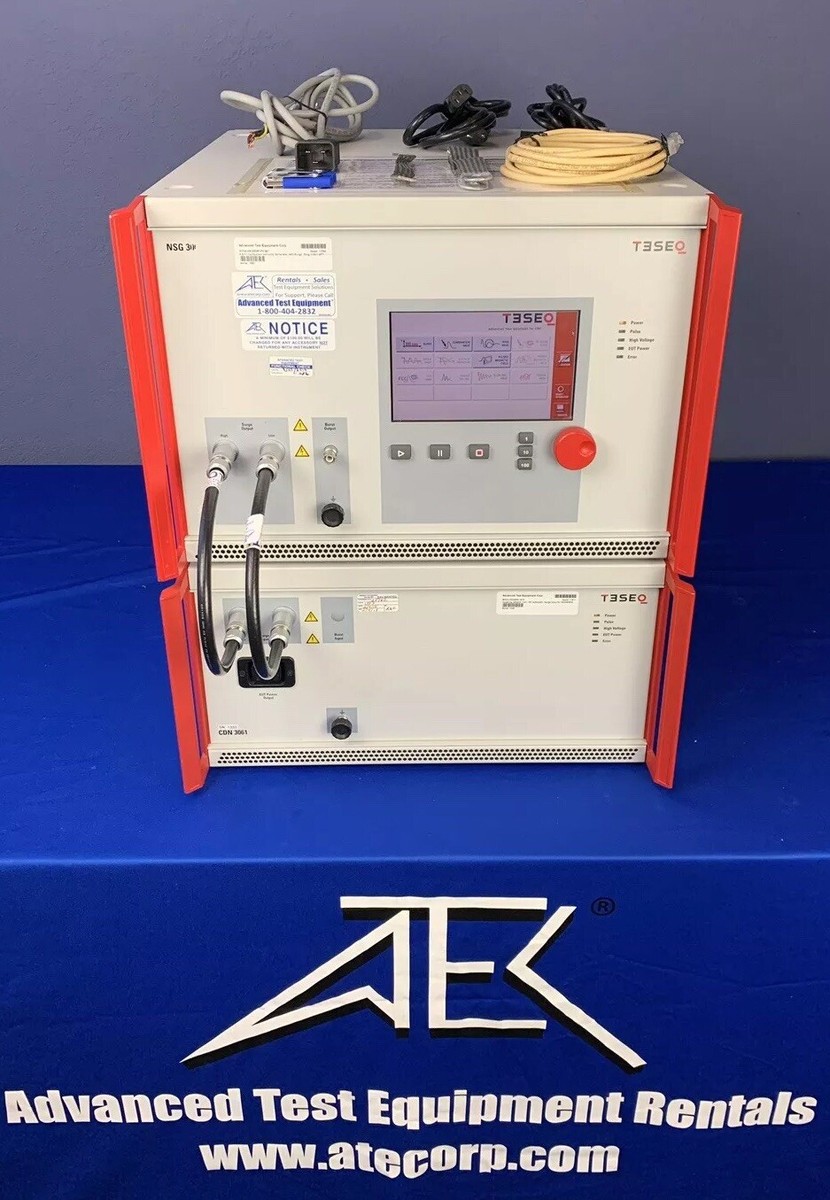 Teseq NSG3060/CDN3061 Transient Generator 6.6kV Surge/4.8kV EFT w
