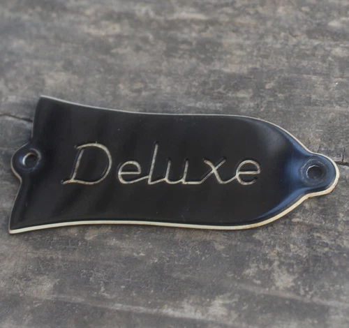 Vintage 1969 Gibson Deluxe Truss Rod Cover Les Paul 1970 1971 1972 1973 3 Ply