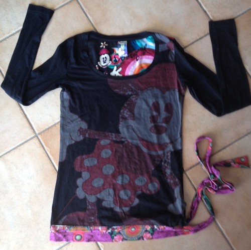 tunique,haut Desigual taille S ou 36 tunique,haut Desigual taille S ou 36