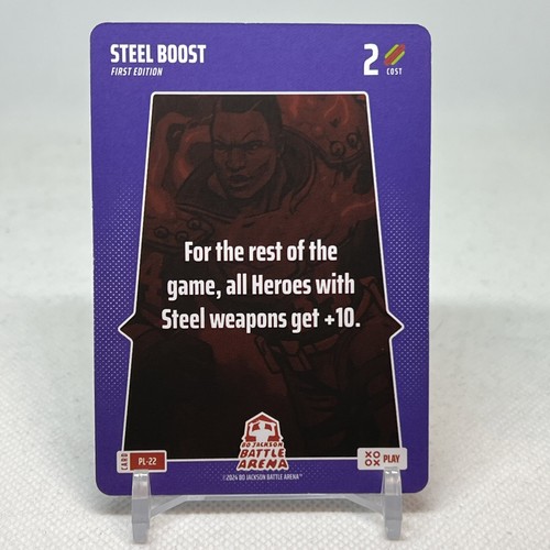 2024 Bo Jackson Battle Arena Steel Boost SP Play #PL-22 First Edition