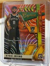 2019-20 Panini Optic Tmall Kyrie Irving Express Lane #25 Red Wave Prizm Nets HOT