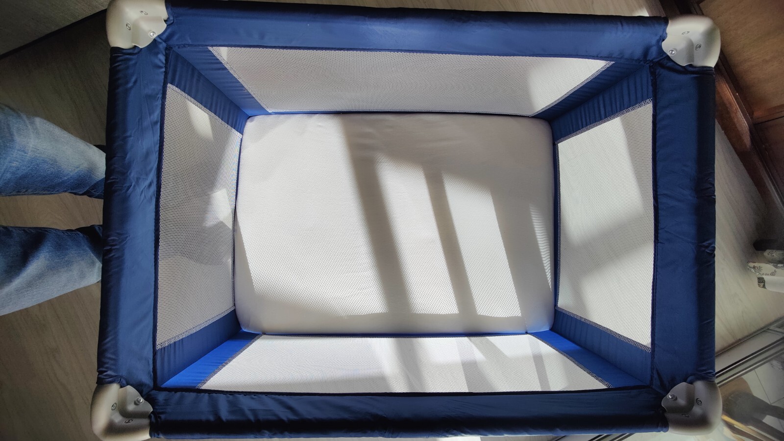 Red Kite Sleep Tight foldable, Travel Cot with Travel Bag & Mattress. eBay