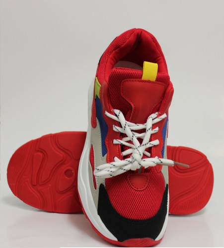 red trainers designer