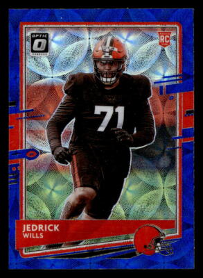 Donruss 2020 Donruss Optic #119 Blue Scope Prizm Jedrick Willis RC