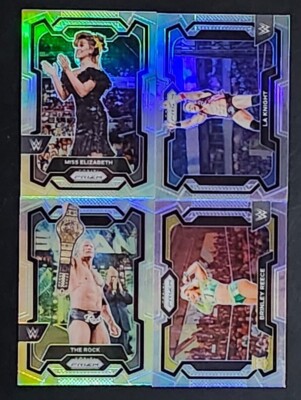 2024 Panini Prizm WWE Wrestling SILVER PRIZMS with Rookies You Pick - READ