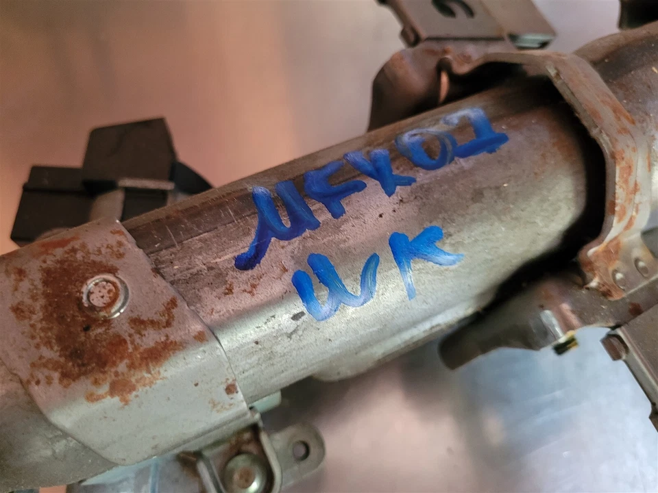 Lincoln MKX 2007-2010 Ford Edge columna de dirección telescópica inclinación manual con llave Foto 3 de 4