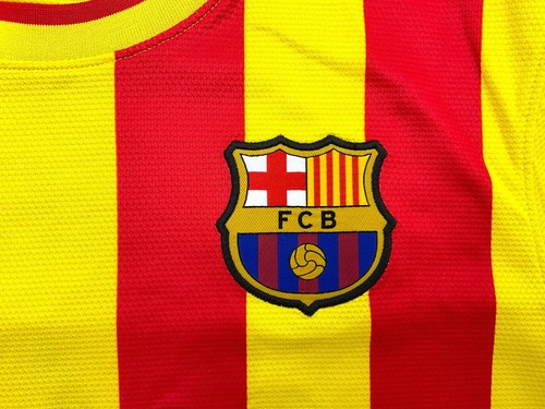 Nike FC Barcelona 2013 2014 FABREGAS #4 Away Football Shirt Soccer Jersey Size S - Picture 14 of 24