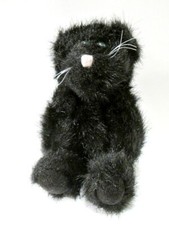 Boyds Bears The Archive Collection Black Cat Plush Jointed Articulated Kitten 6"