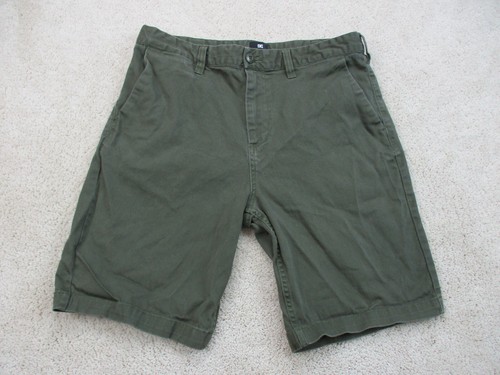 DC Shoes Shorts Mens 32 Green Khaki 