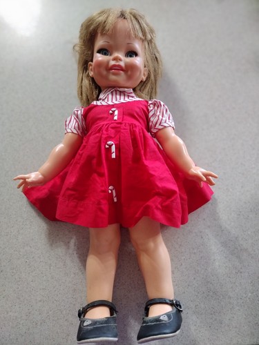 Vintage Ideal 1967 Giggles Doll No Giggle