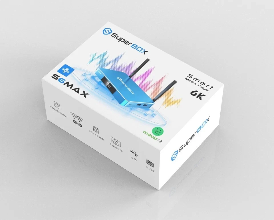 SuperBox S6 Max 6K Android 12 TV Box – Dual Band WiFi 6 | Authorized Distributor - Image 3 of 4