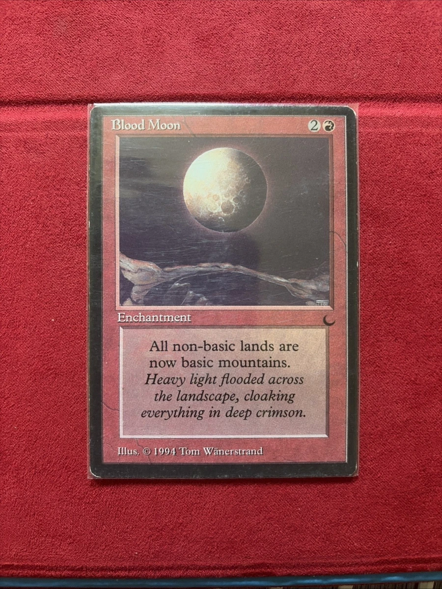 Blood Moon Magic: The Gathering Trading Card Games The Dark