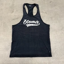 VINTAGE Otomix Athletics Shirt Mens XL Black Tank Top Gym 90s