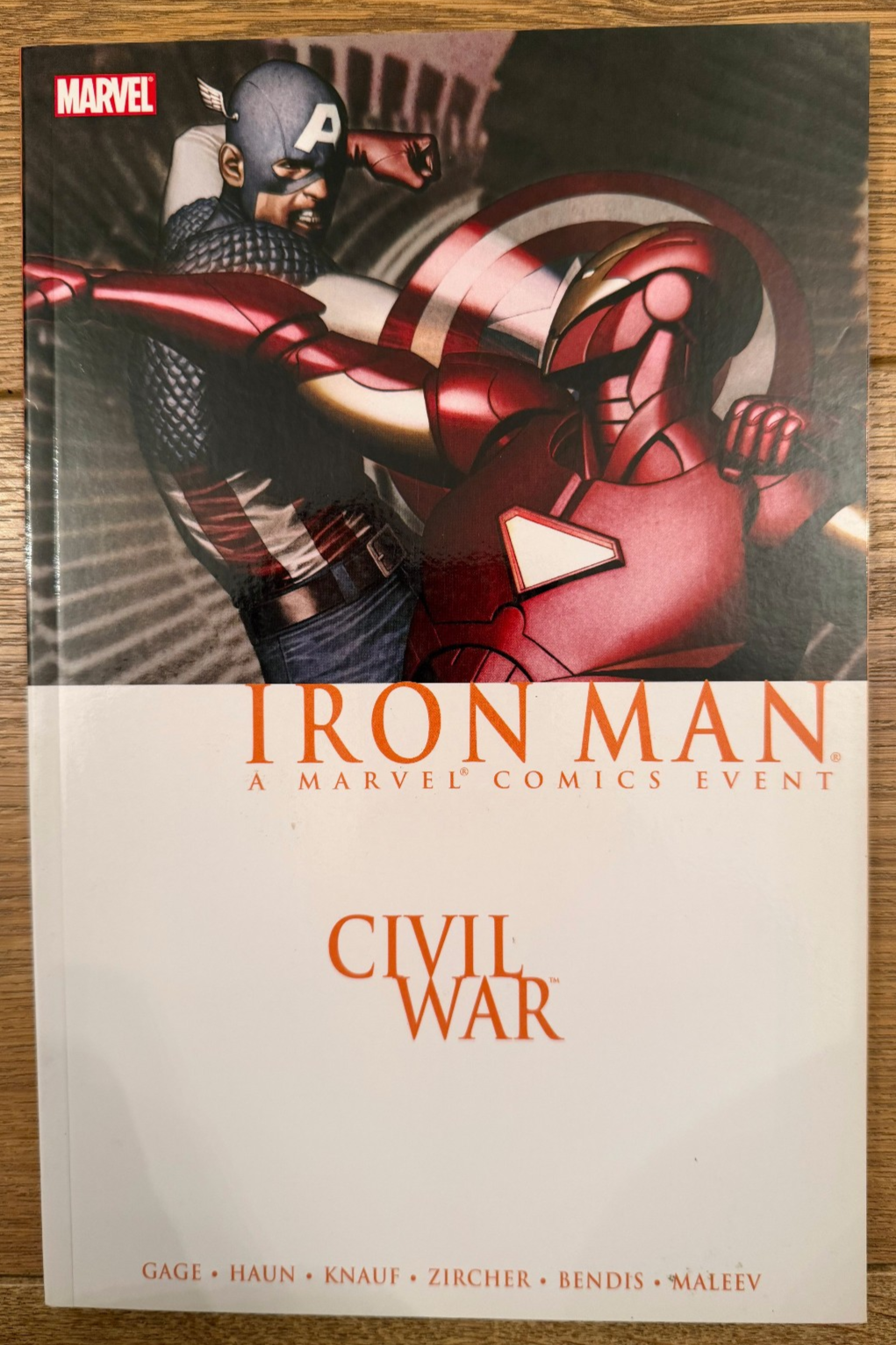 Civil War Iron Man Paperback TPB Graphic Novel Marvel Comics Gage Haun Knauf