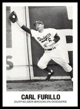 1977 Galasso Glossy Greats Carl Furillo Brooklyn Dodgers #11