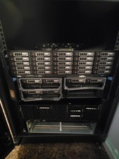 Dell VRTX Blade Server With 3x M520 Blades Each: 2x Xeon E5 2450 V2 2x 600GB HDD