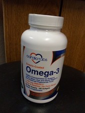 CardioTabs Omega-3 Enteric-Coated Fish Oil Supplements, Triglyceride Form, 1100