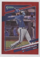 2021 Panini Donruss Holo Red Isiah Kiner-Falefa #86 0o6v