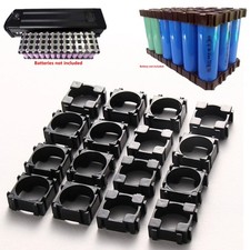 DIY 18650 Lithium Battery Spacer Holder Battery Pack Bracket Safety Shell lot