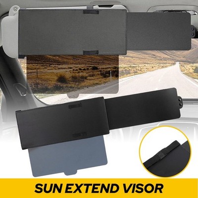 Car Shade For Sun Extend Visor Cover Anti Glare  Driving USA EAW